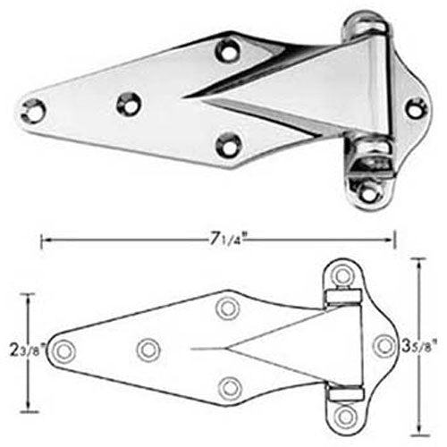 1071-000040 Kason - Premium Hinge for Durability 1071-000040 Kason - Premium Hinge for Durability